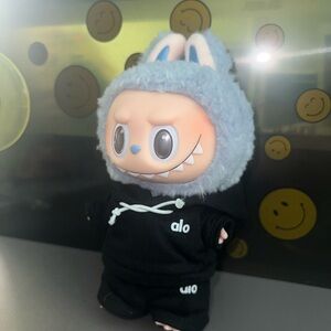 Black “Alo” Sweatsuit Outfit (clothes only, dolls not included)